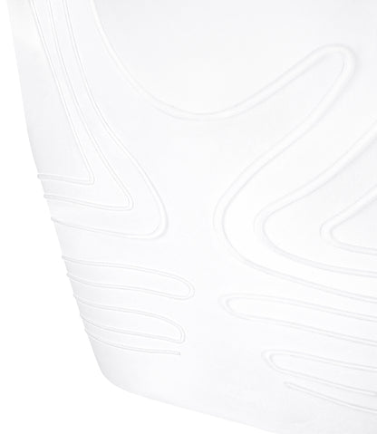Amoena Lymph Flow Wire Free Front Closure Compression Bra, White (No Box)