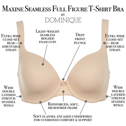 4500 Maxine Seamless Full Figure Bra