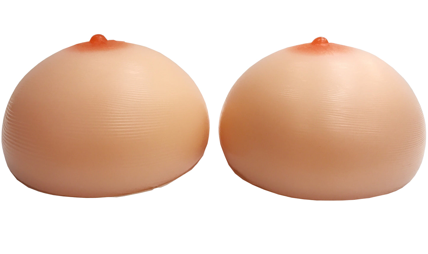 Single Big Jugs Rounder Fuller Concave Back Tear Drop Silicone Breast Forms, 11XL