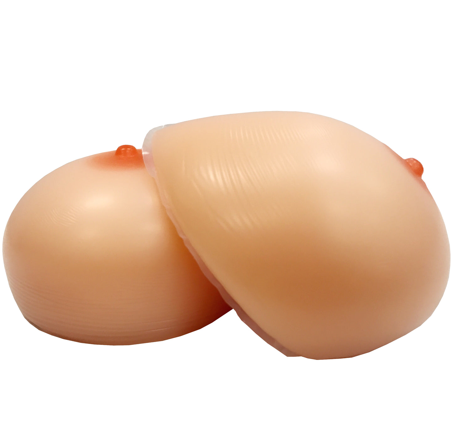 Single Big Jugs Rounder Fuller Concave Back Tear Drop Silicone Breast Forms, 11XL