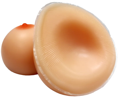 Single Big Jugs Rounder Fuller Concave Back Tear Drop Silicone Breast Forms, 11XL