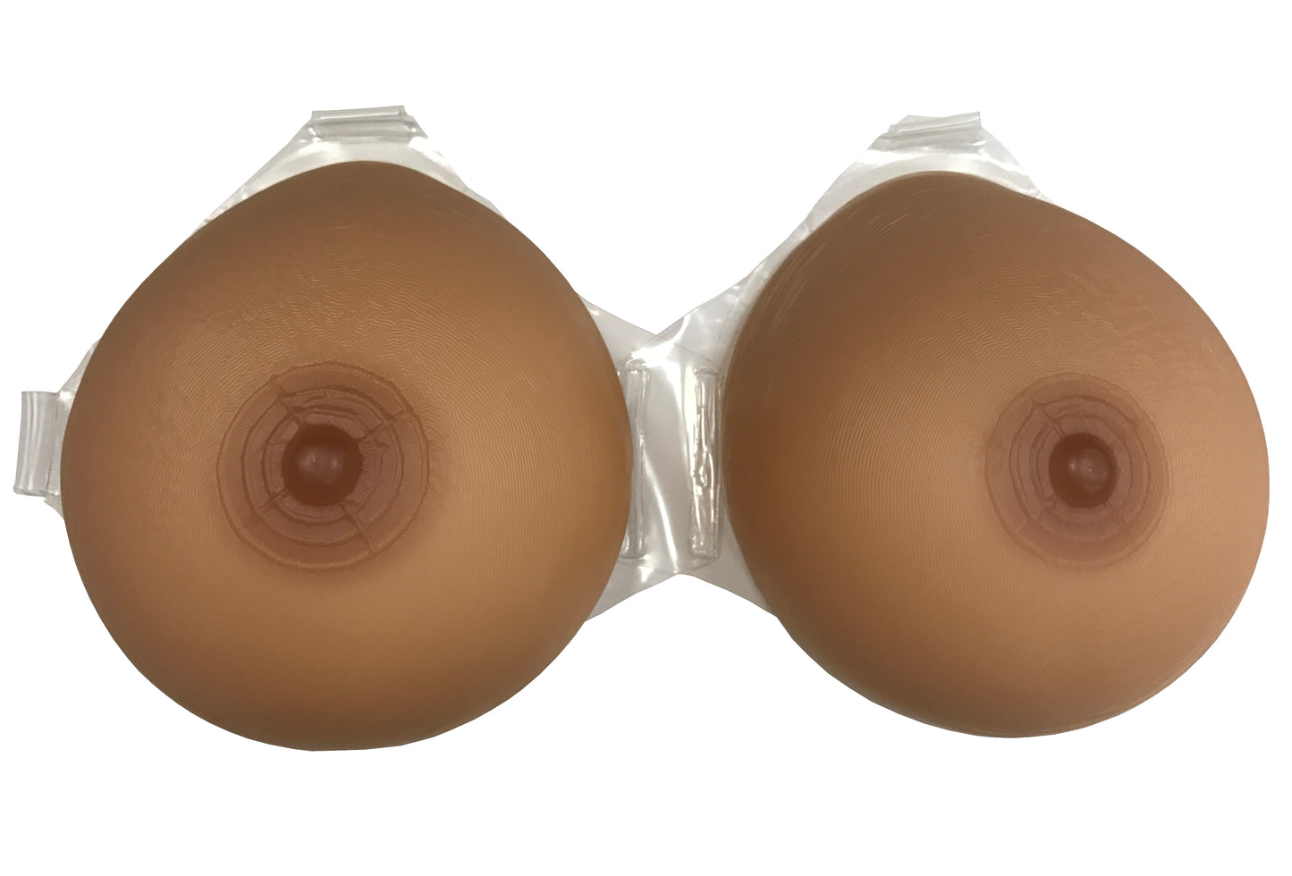 ENVY BODY SHOP Strap On Rounder Fuller Concave Back Tear Drop Silicone Breast Forms