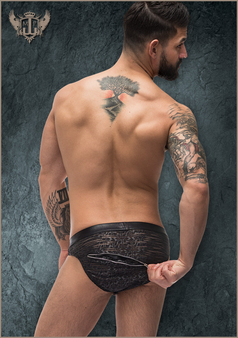 494247 2x Zip Bikini - Back View