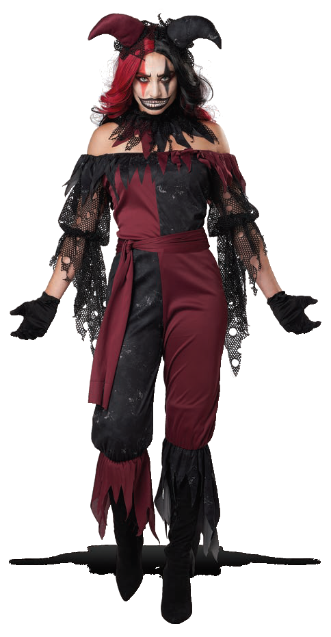 California Costumes Psycho Jester Adult Costume