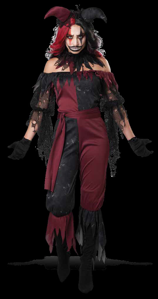 California Costumes Psycho Jester Adult Costume