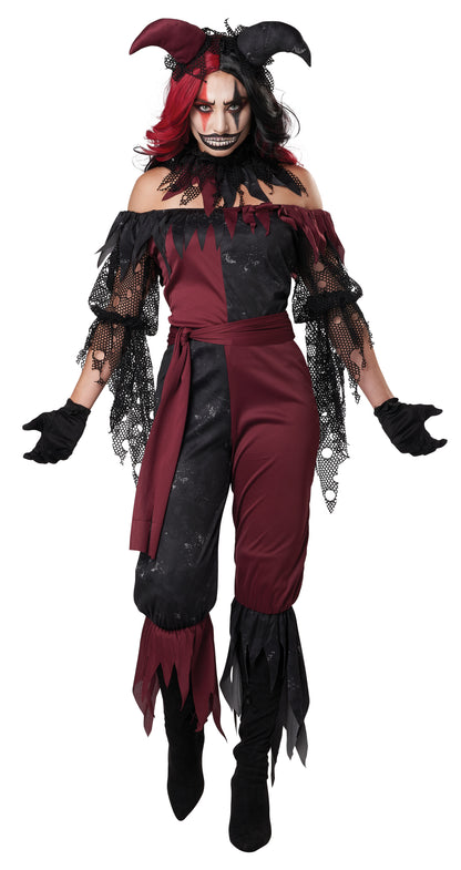 California Costumes Psycho Jester Adult Costume
