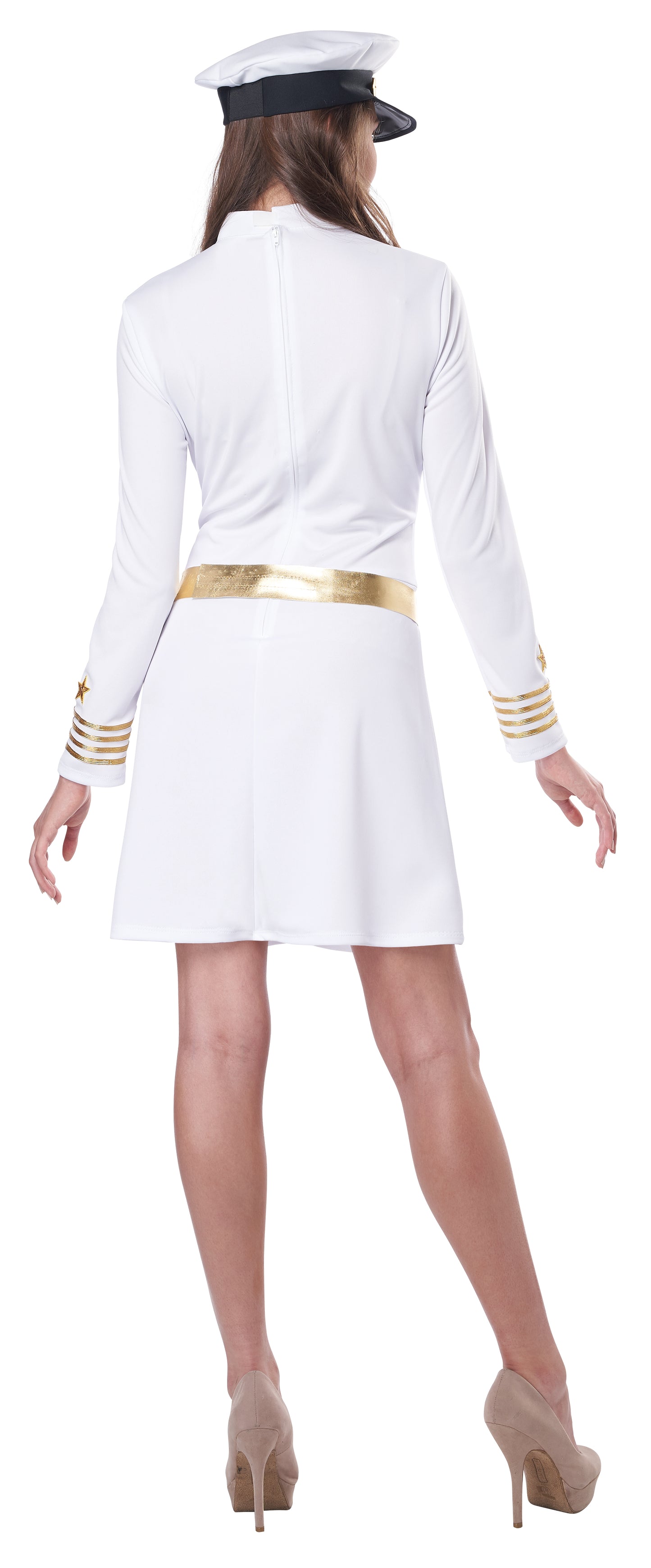 California Costumes White Navy Captain Adult Costume