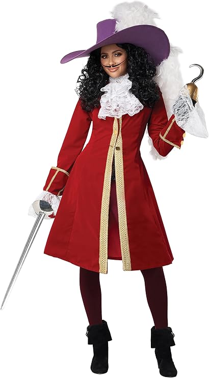 California Costumes 5022-061 Captain Hook Adult Costume