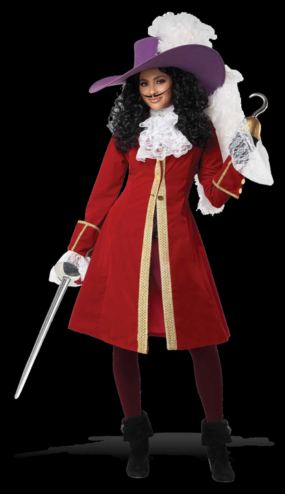 California Costumes 5022-061 Captain Hook Adult Costume