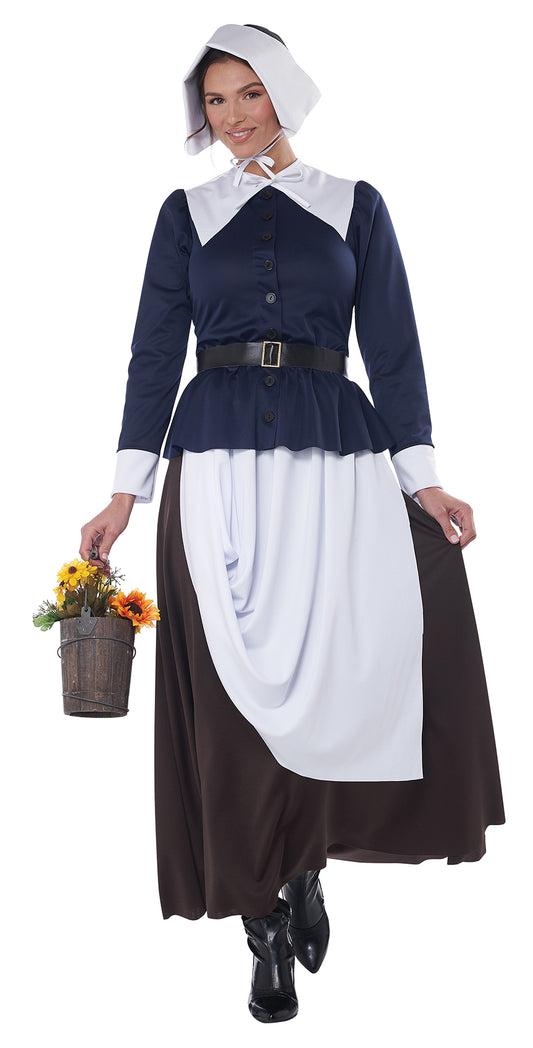 California Costumes Mayflower Pilgrim Lady Adult Costume
