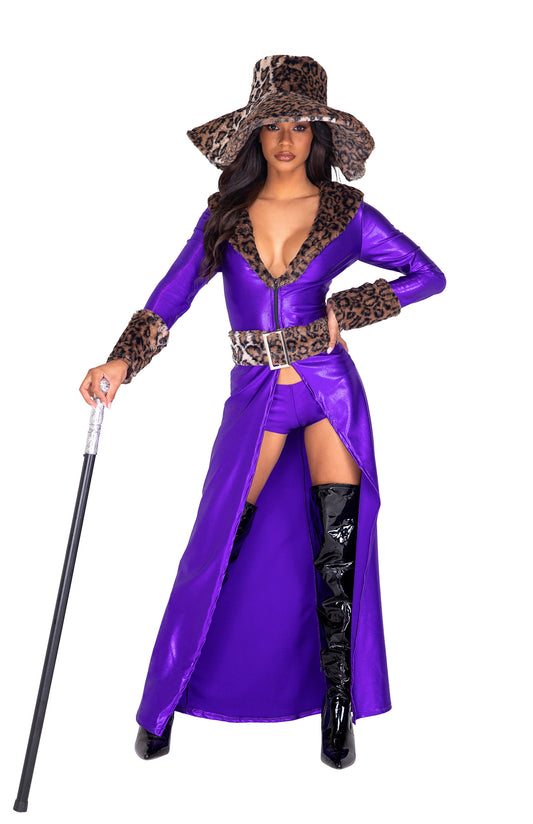 Roma Costume 4pc Made of Money Pimp Costume