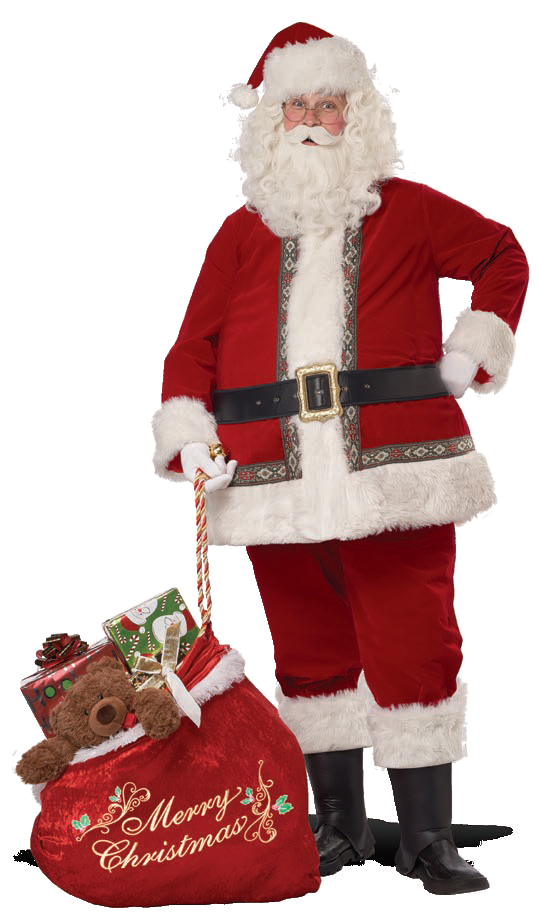 California Costumes Deluxe Santa Claus Set Adult Costume