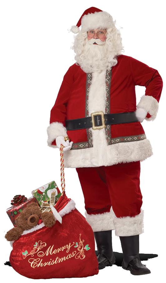 California Costumes Deluxe Santa Claus Set Adult Costume