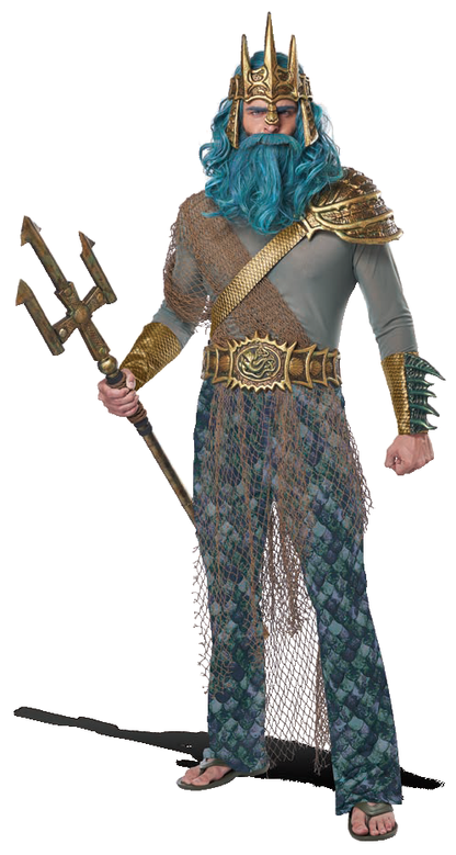 California Costumes Poseidon/Neptune, God Of The Sea Adult Costume