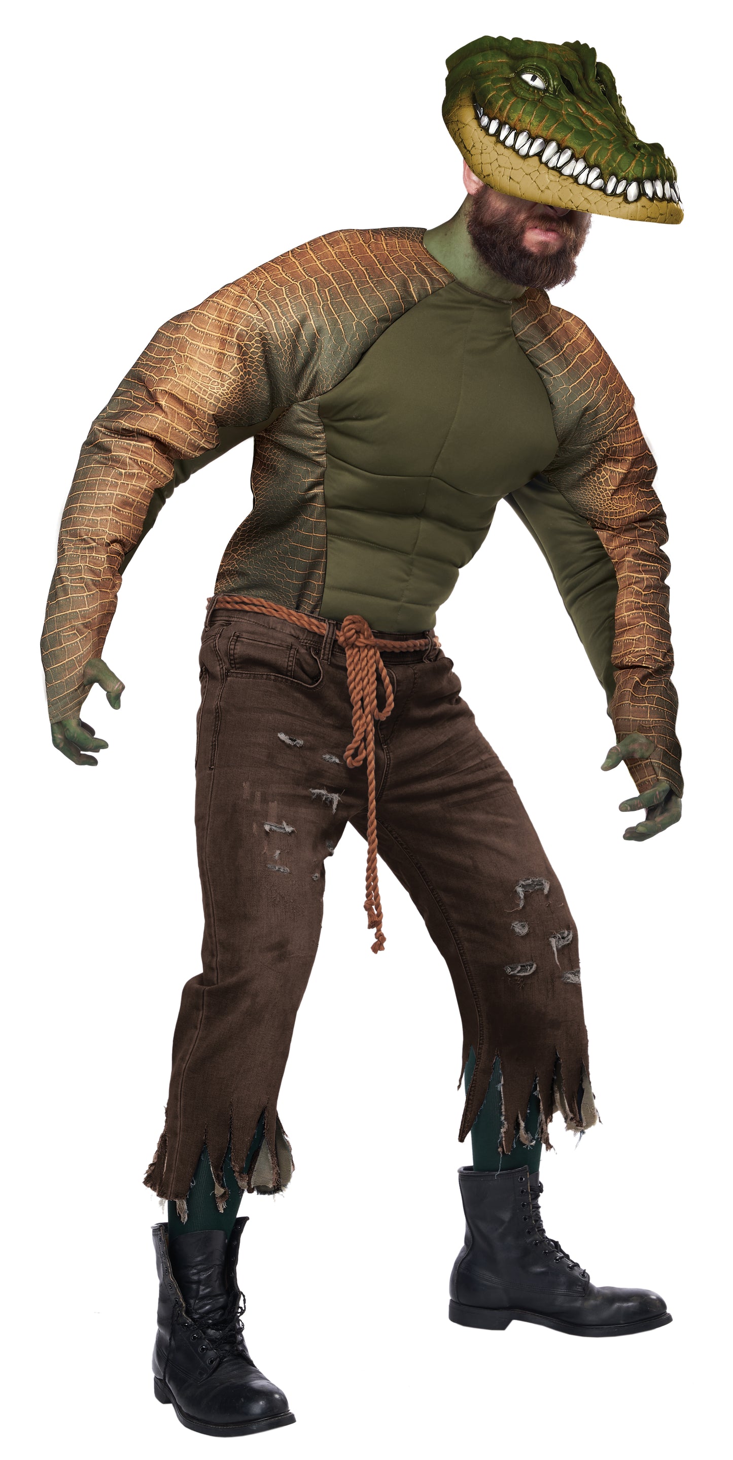 California Costumes Gator Man Adult Costume