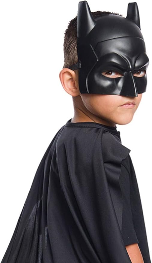 Rubies DC Comics Superheroes: Batman Cape and Mask Set for Kids, Boy's No Size