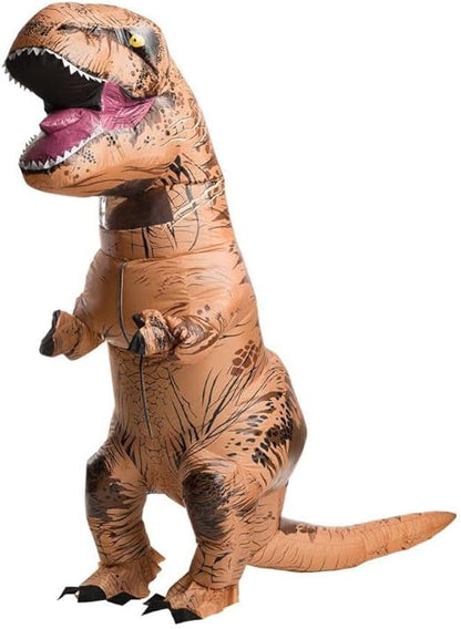 Rubies Jurassic World: T-Rex Inflatable Costume for Adults, Unisex One Size