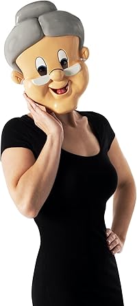 Rubies Warner Bros. Space Jam Granny Half-Mask, One Size