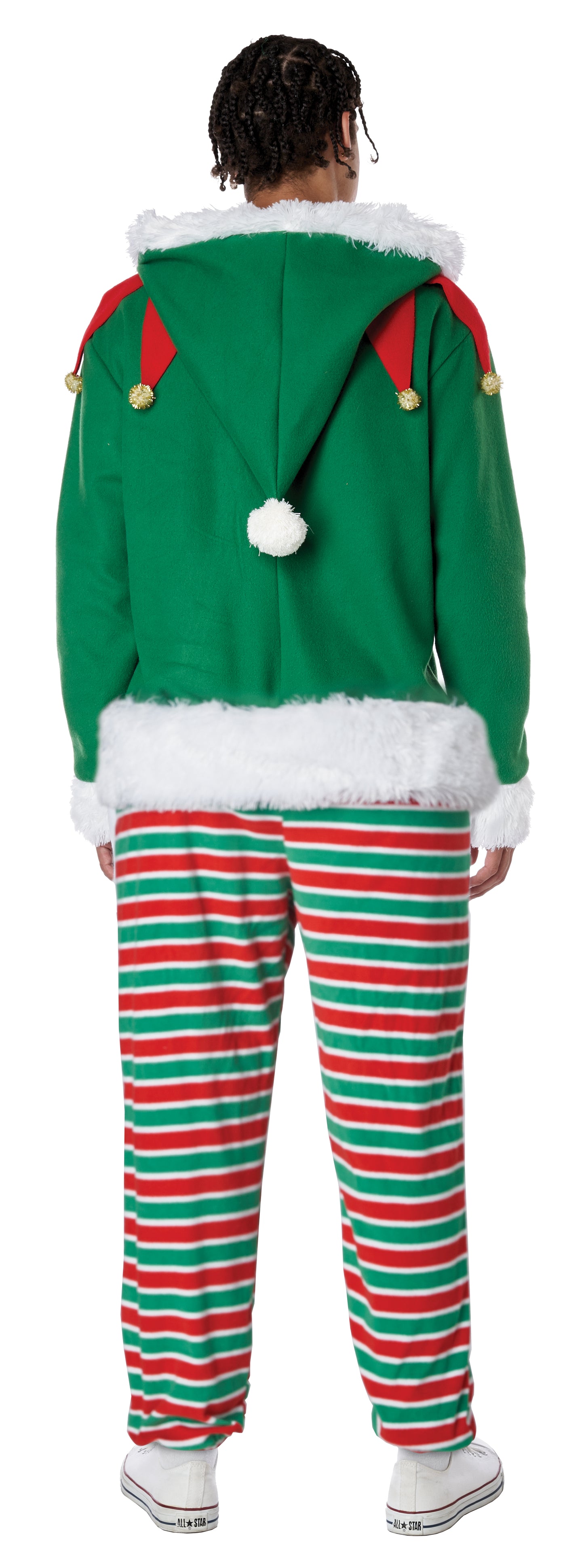 California Costumes Elf Fleece Jumpsuit Adult Costume