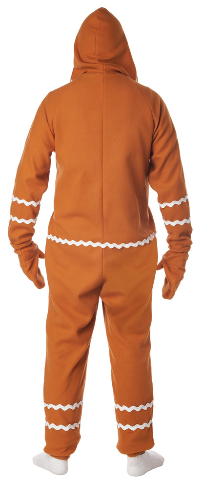 California Costumes Gingerbread Fleece Jumpsuit Adult Costume