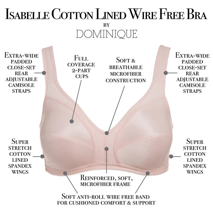 5316 Isabelle Cotton Lined Soft Cup Bra