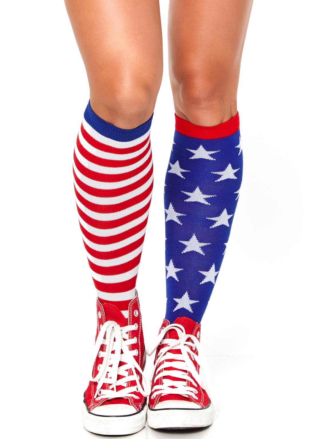 Stars And Stripes Knee Highs