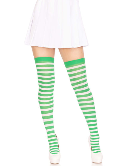 Nylon Stocking with Stripe