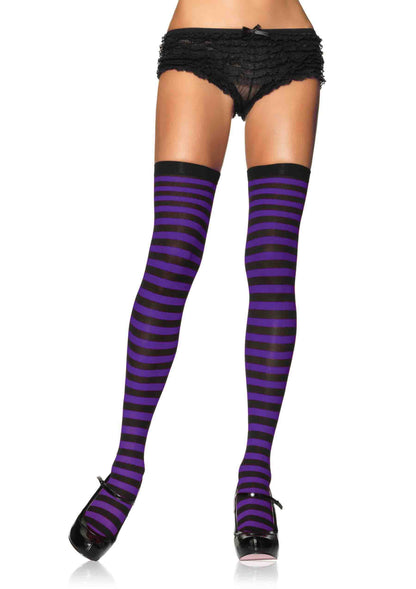Nylon Stocking with Stripe
