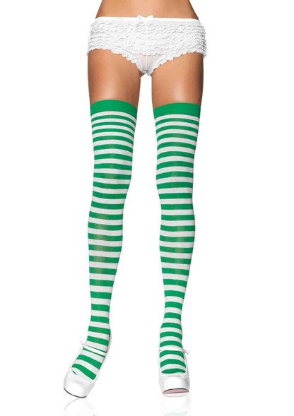 Nylon Stocking with Stripe