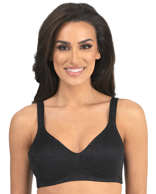 6018 Jolie Jacquard Lace Wire Free Minimizer Bra