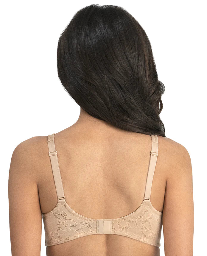 6018 Jolie Jacquard Lace Wire Free Minimizer Bra