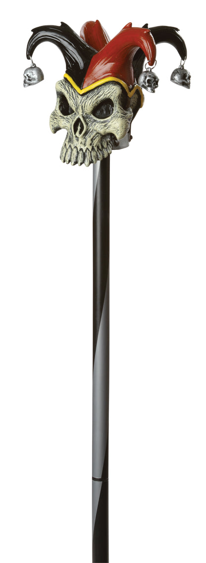 California Costumes Jester Skull Cane