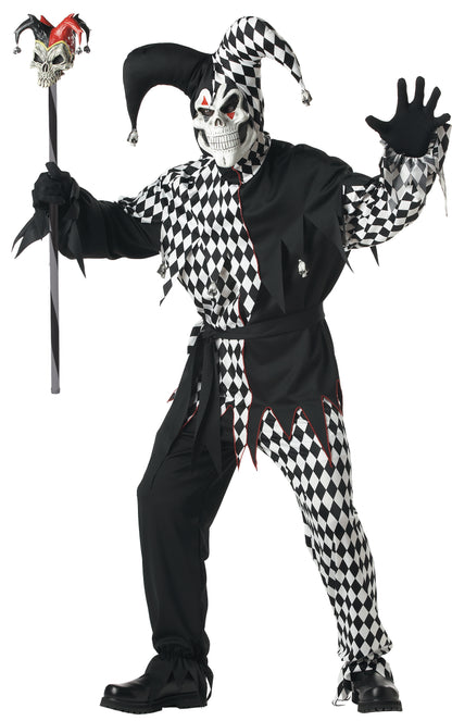 California Costumes Jester Skull Cane