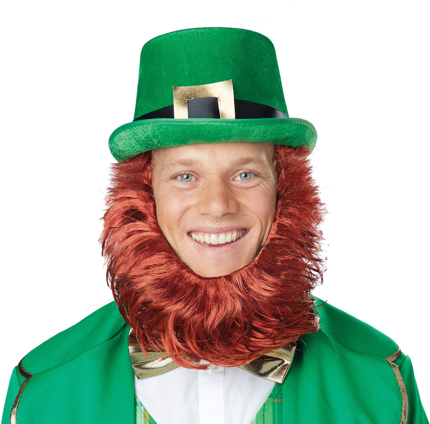 California Costumes Irish Leprechaun Hat and Beard Getup