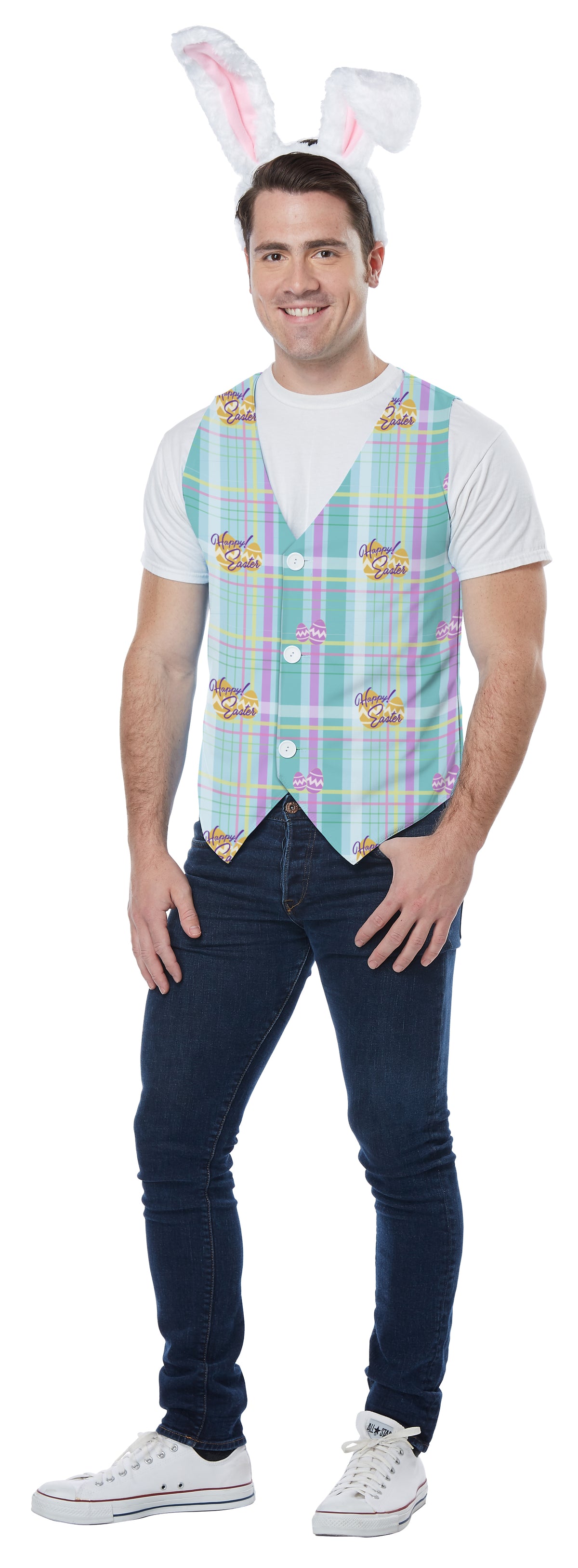 California Costume Men's Easter Vest Kit