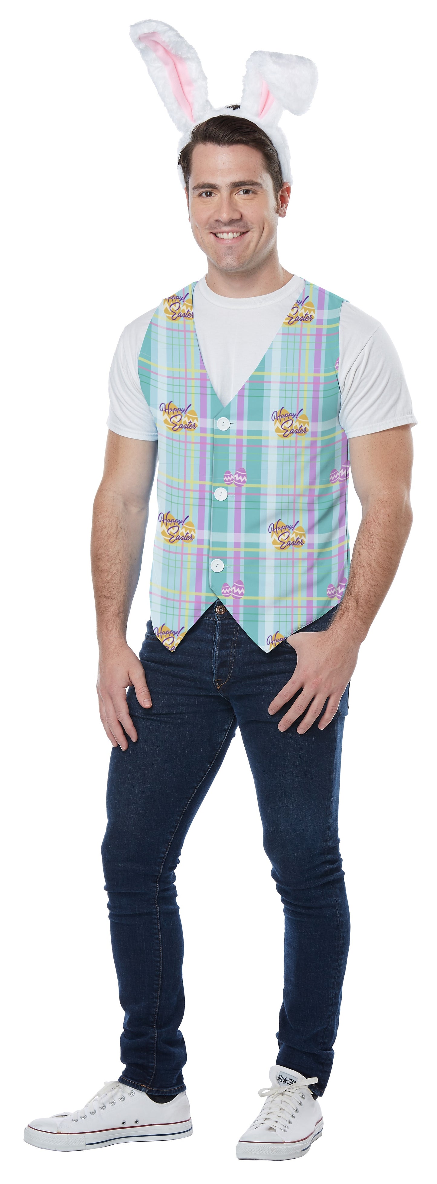 California Costume Men's Easter Vest Kit