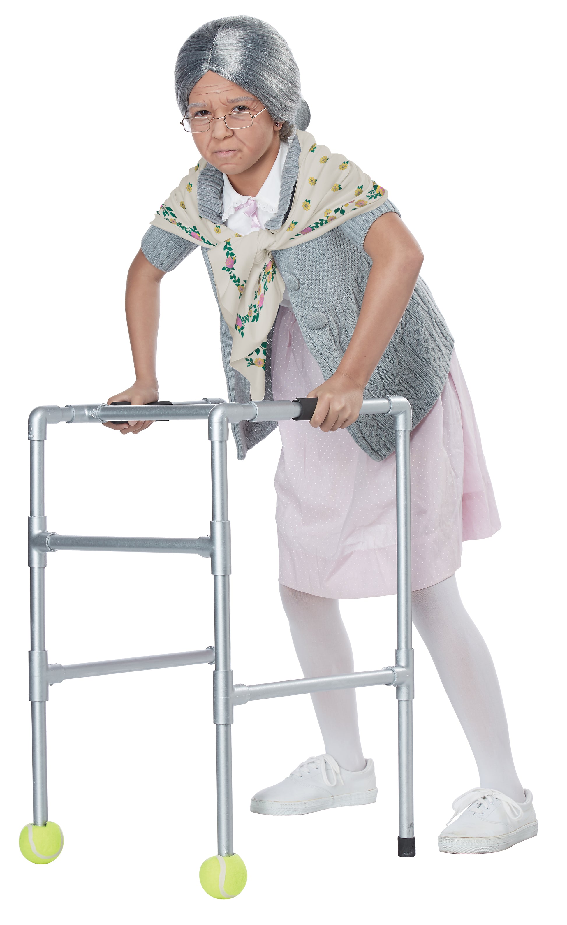 California Costume Grandma Babushka Kit, Assorted