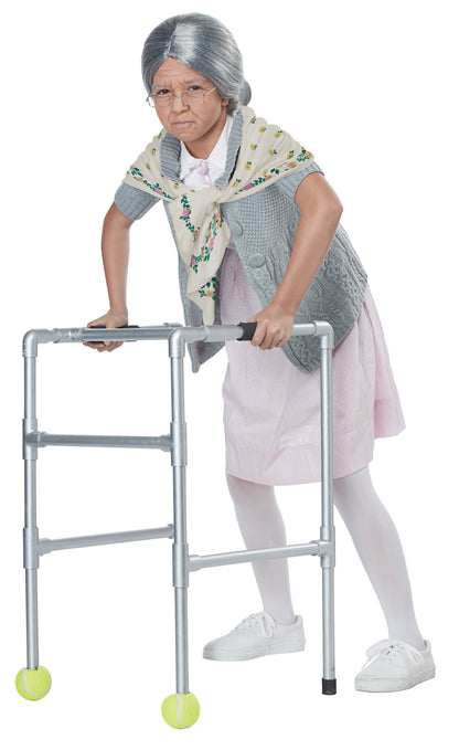 California Costume Grandma Babushka Kit, Assorted