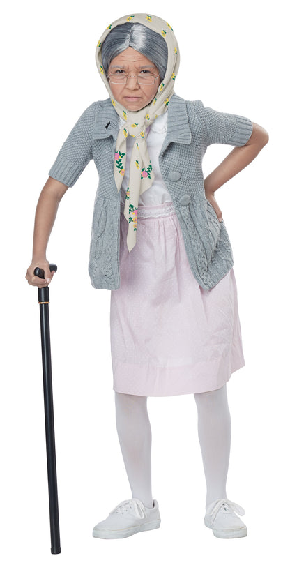 California Costume Grandma Babushka Kit, Assorted