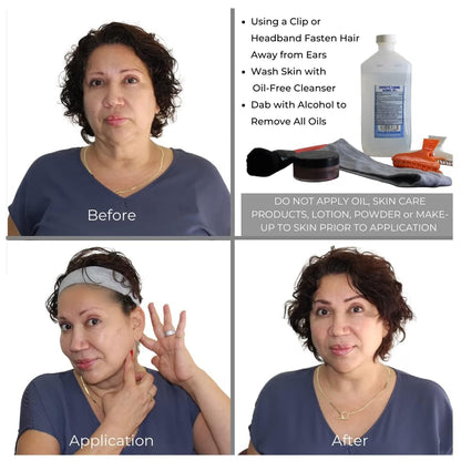 Bring It Up Instant Neck Lift Adhesive, One Pack of 30 Day Supply