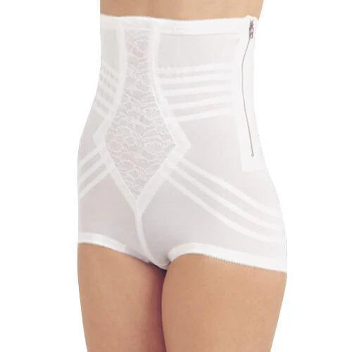 6101 High Waist Firm Shaping Panty with Zipper with Hook and Eye