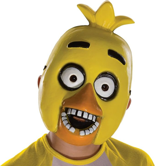 Rubies Five Nights At Freddy's: Chica Half Mask for Kids, Boy's No Size