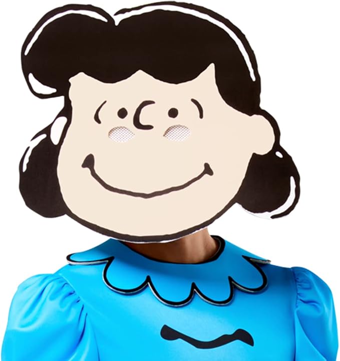 Rubies womens Peanuts Lucy Costume Dress and Foam Mask