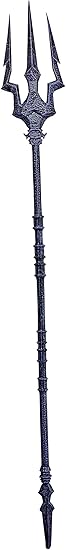 Rubies DC Aquaman and the Lost Kingdom: Necrus 3-piece Trident for Adults, Men's