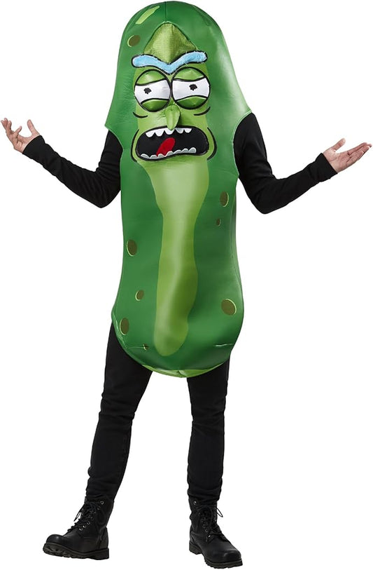 Rubies Rick And Morty: Rick Sanchez Pickel Rick Costume Tunic for Adults, Men's One Size