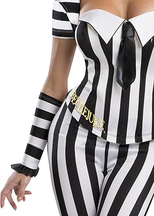 Secret Wishes Women's Beetlejuice Corset Style Costume