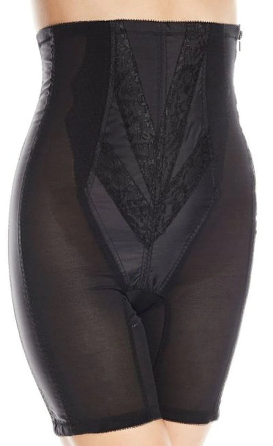 6210 High Waist Non-Stretch Girdle with Side Zipper | No Give Extra Firm Control