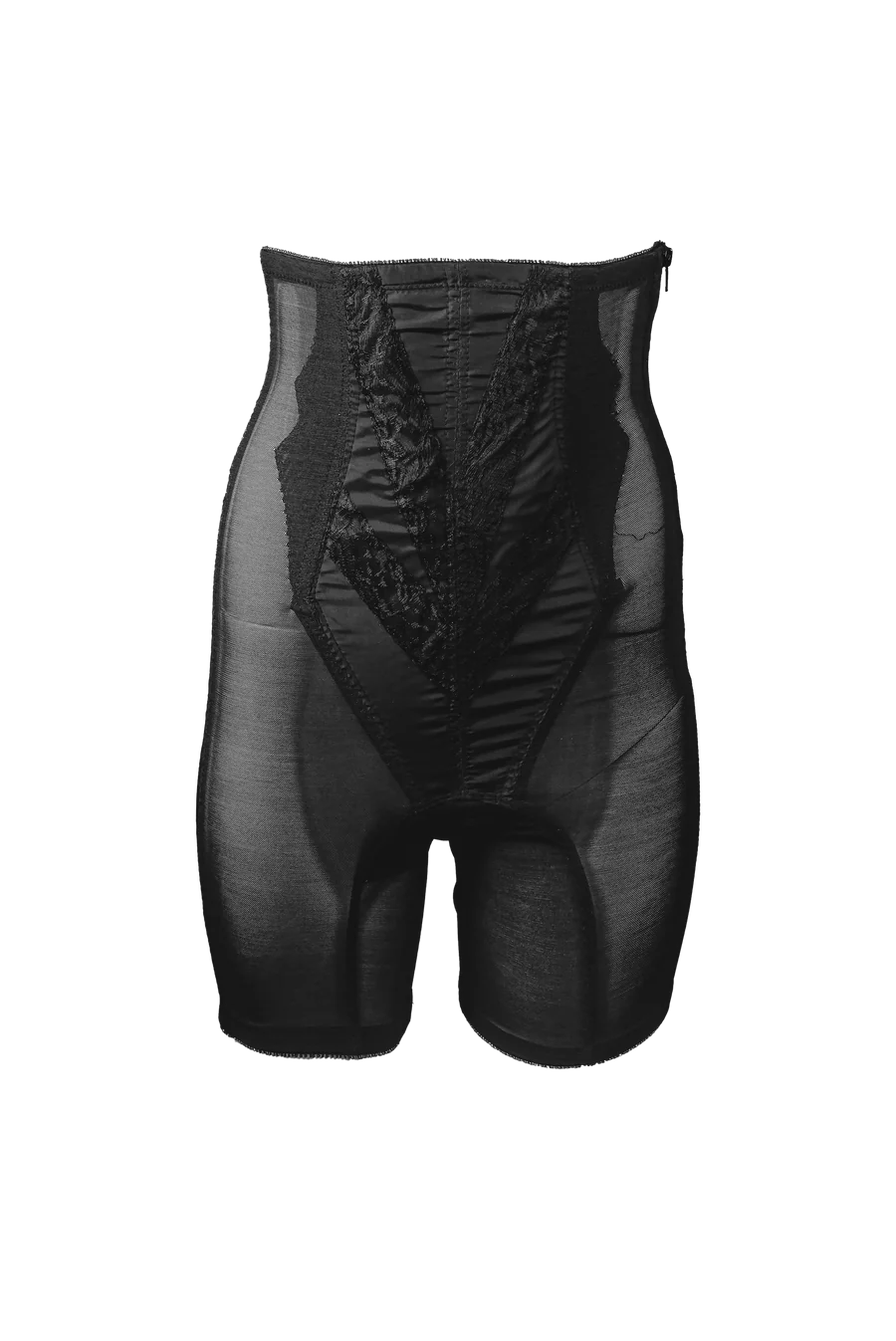 6210 High Waist Non-Stretch Girdle with Side Zipper | No Give Extra Firm Control