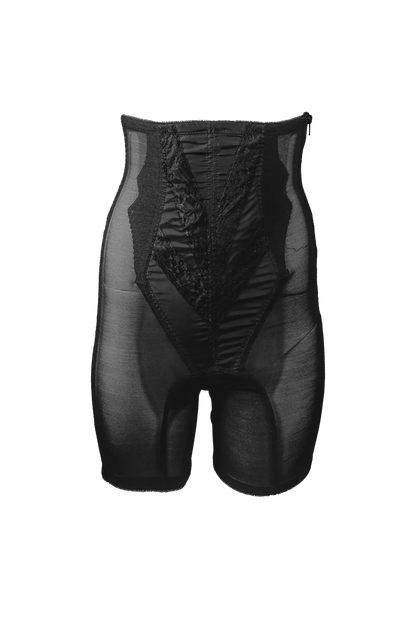 6210 High Waist Non-Stretch Girdle with Side Zipper | No Give Extra Firm Control