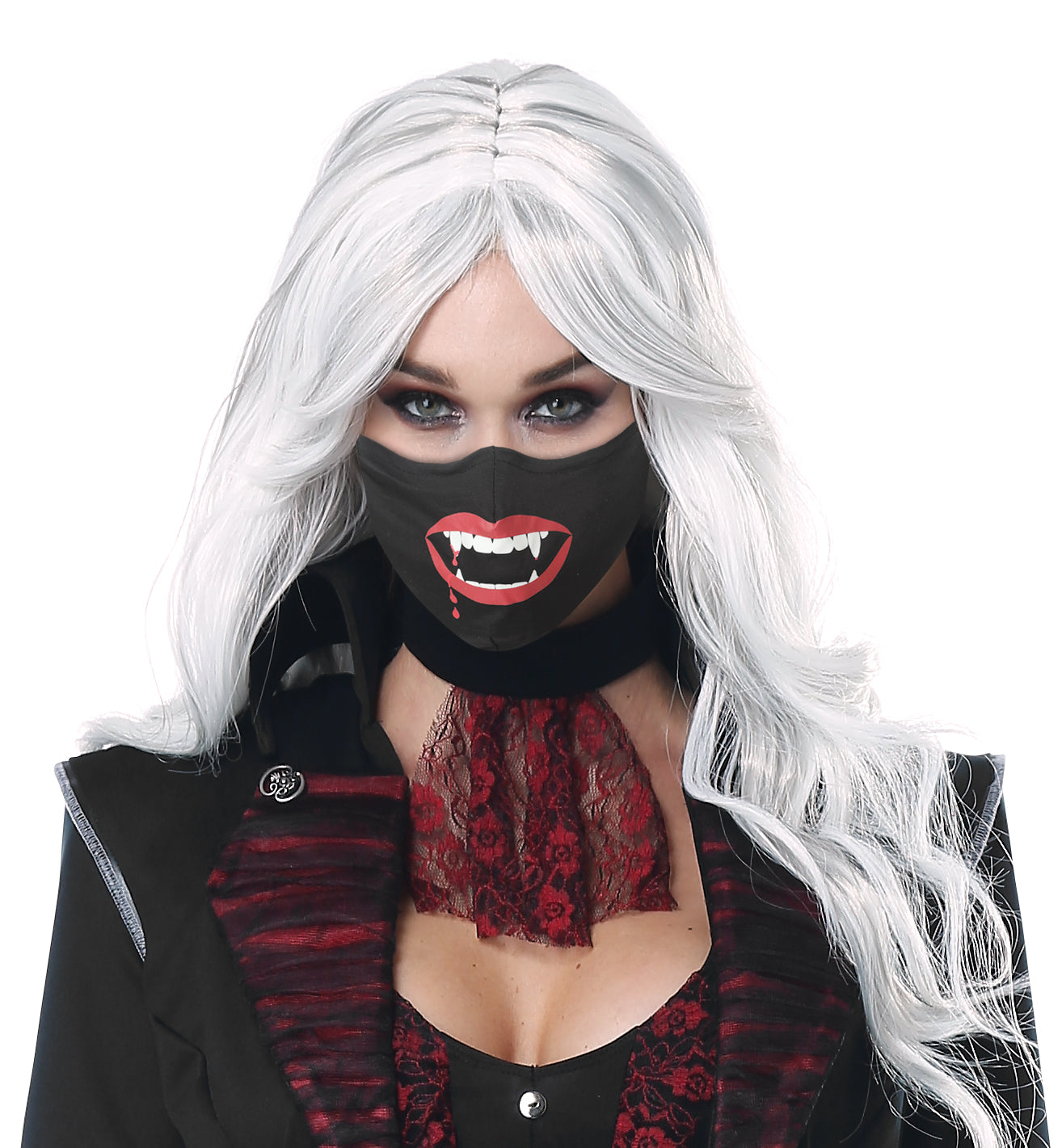 California Costumes Vampire Face Mask